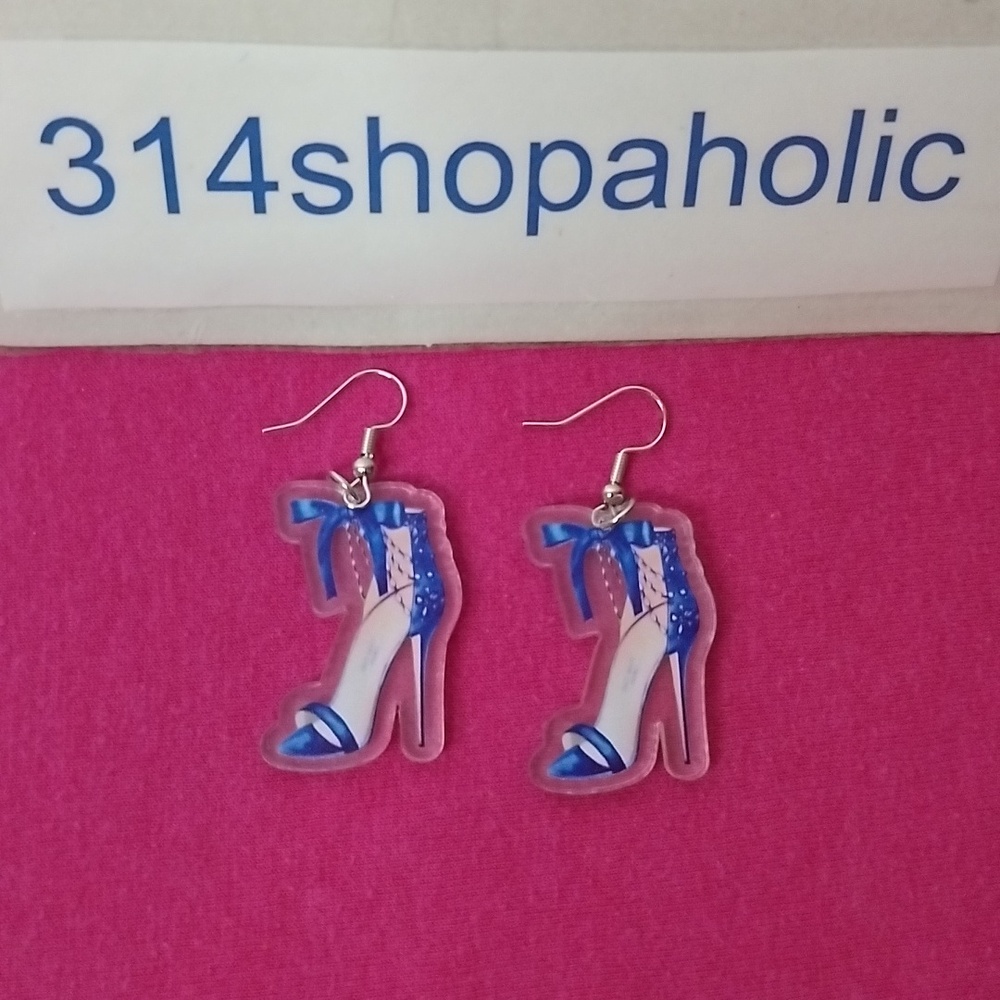 Pierced High Heel Earrings